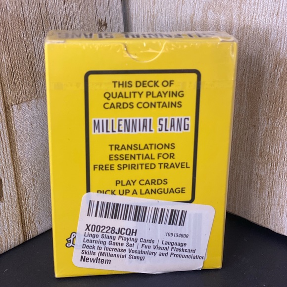 Lingo Playing Cards - Millennial Slang - Picture 5 of 10
